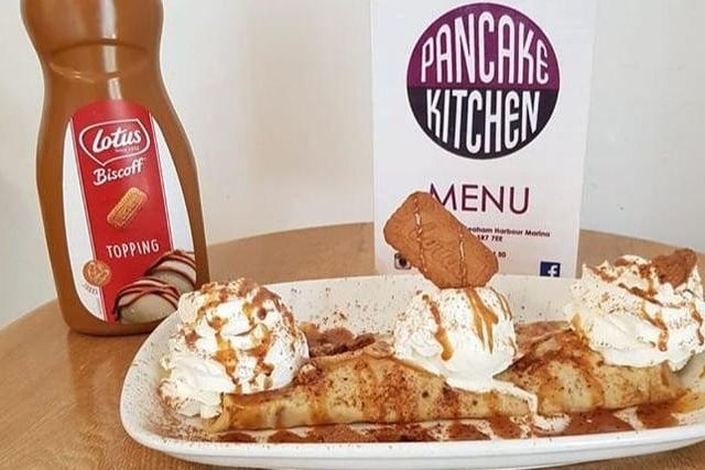 It's Pancake Day everyday at Pancake Kitchen where they experiment with a host of toppings.