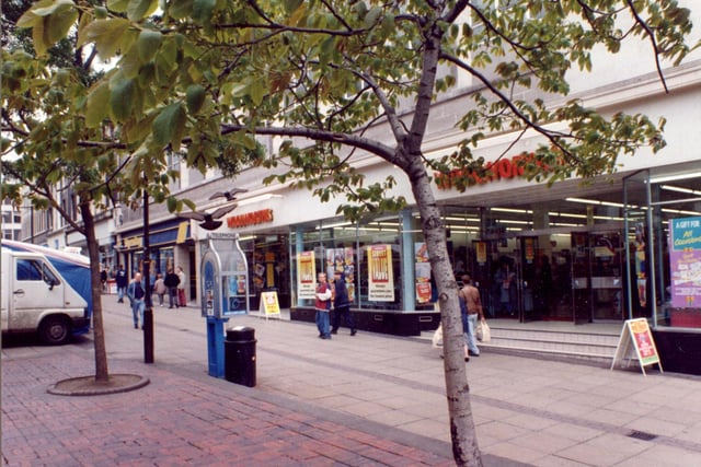 Woolworths, The Moor, Sheffield, in the 90s