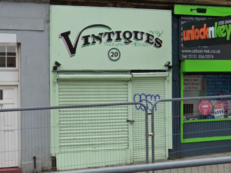 Located on Albert Place, Vintiques sells a range of quirky antiques and vintage items, including clothing "for all genders".