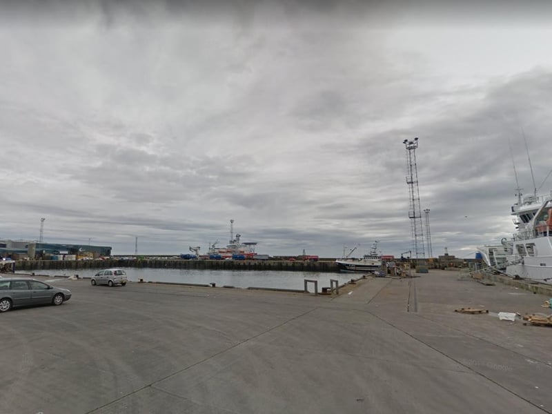 Peterhead Harbour in Aberdeenshire recorded 76 cases of coronavirus last week and has a population of 6,002 people. This was a rate of 1,266.2 cases of Covid-19 per 100,000 people.