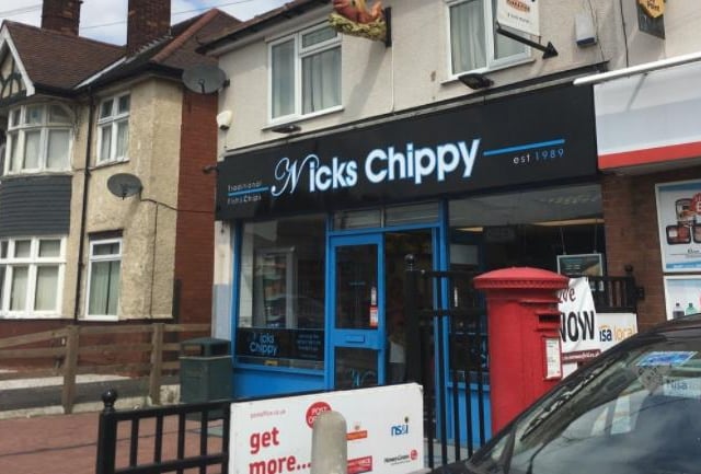 Based in 116 Chesterfield Road North, Mansfield, Nick's Chippy has a rating of 4 from 36 reviews.