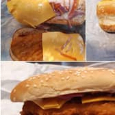 The new Burger King sandwich.