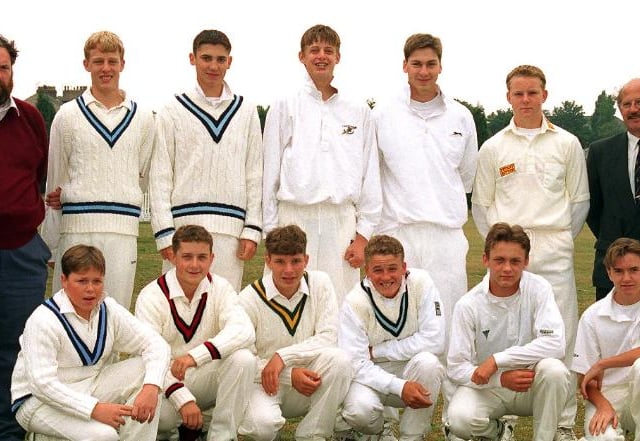 The Doncaster Area Cricket Council team under 15's in 1996.