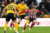 Luke Freeman made his last Sheffield United appearance away at Wolves before joining Millwall on loan: Andrew Yates / Sportimage