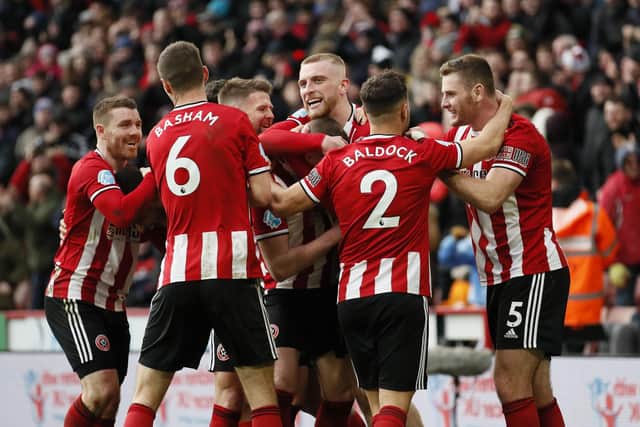 Sheffield United were seventh in the Premier League table and chasing a place in Europe before the fixture calendar was suspended due to the worsening health situation nationwide: Simon Bellis/Sportimage