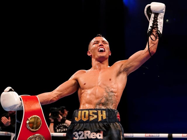 Leeds Warrior John Warrington is a regular at Elland Road.