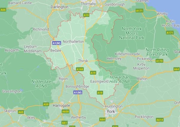 Located in Yorkshire, Hambleton has a rate of 27.9%
