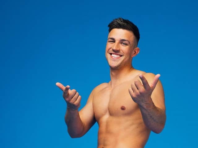 Love Island contestant Mitche Taylor, from Sheffield. Photo: Vincent Dolman/ITV Plc
