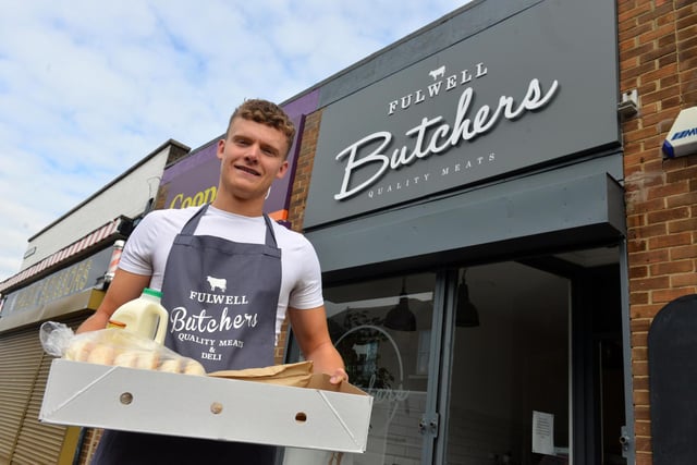 Fulwell Butchers & Deli owner Christian Carney joined the wave of businesses offering an online collection and delivery service.