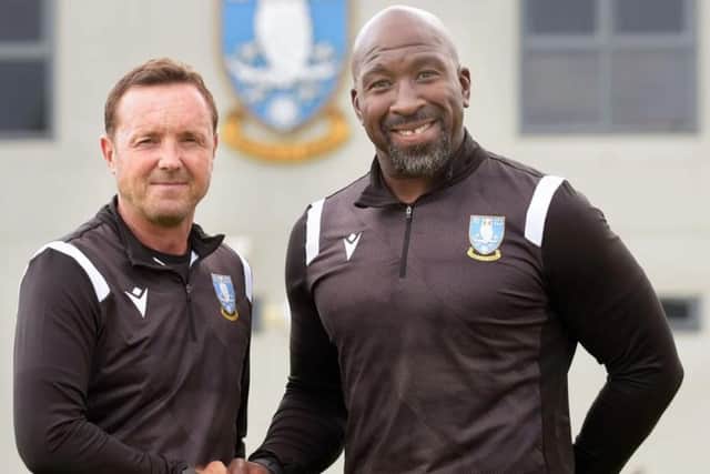 Sheffield Wednesday boss Darren Moore unveils Simon Ireland as his new first team coach.