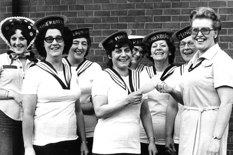 The Ladies section of Westoe Miners' Social Club held a charity concert and raised money for a worthy cause but who can tell us more about this 42-year-old photo?
