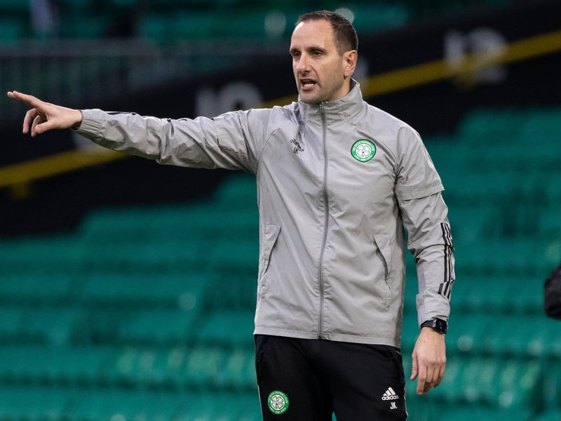 The former centre-back has taken interim charge since Neil Lennon's departure and led the team to a 1-0 win over Aberdeen on Saturday.