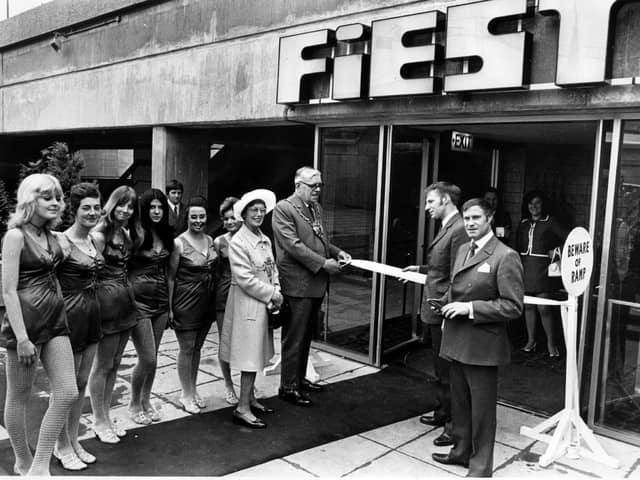 The official opening of the Fiesta Club in Sheffield