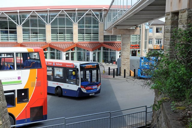About 2.4 million passengers passed through Mansfield Bus Station.