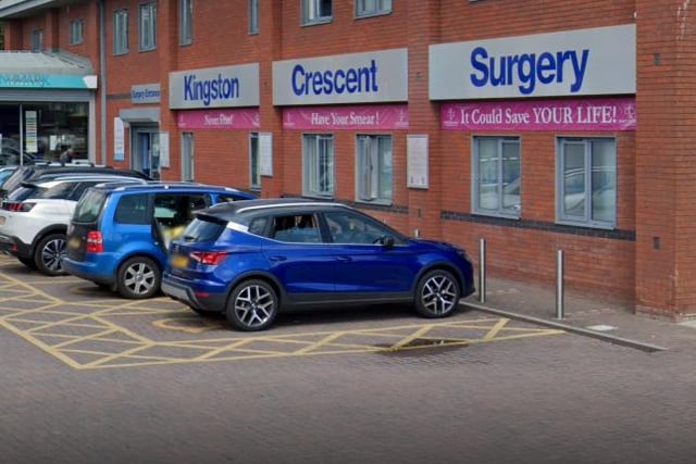 These are the Portsmouth GP practices with the highest number of