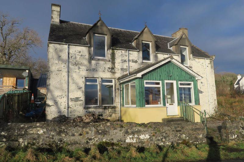 This six bedroom house on the Isle of Skye is on the market for offers in region of £350,000. The main property with four bedrooms is in need of full renovation but there is an adjacent holiday letting unit which has already been updated.