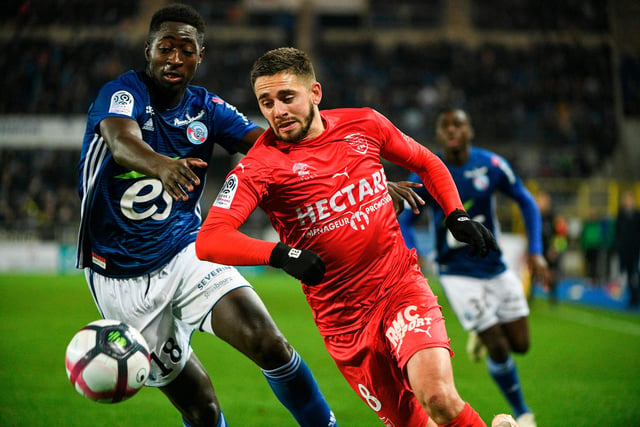 Nottingham Forest and Brentford target Theo Valls has hinted that he could be tempted with a move away from Ligue 1 this summer, suggesting he's keen on a new challenge away from France. (Nottingham Post). (Photo credit: SEBASTIEN BOZON/AFP via Getty Images)