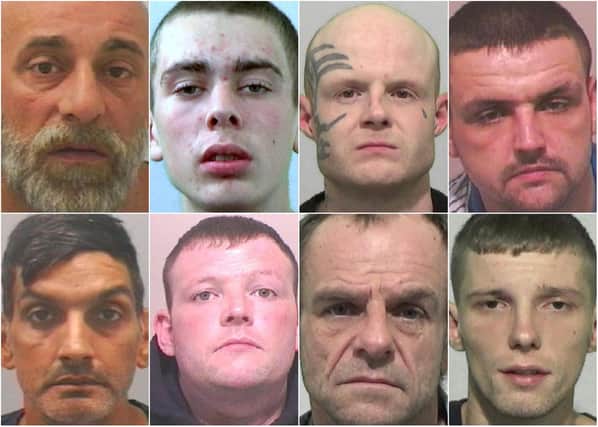 Just some of the latest South Shields and South Tyneside criminals to be locked up by the courts.