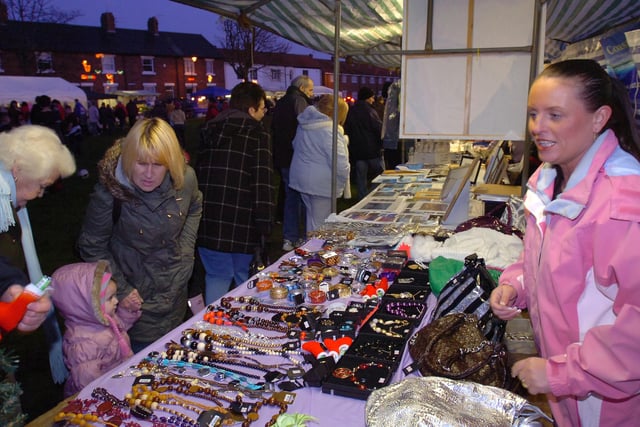 The Greatham Christmas market got plenty of attention 12 years ago.