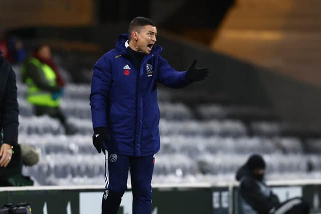Sheffield United manager Paul Heckingbottom is an admirer of James Hill: David Klein / Sportimage