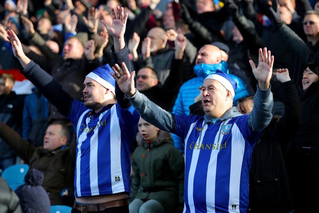 Lynn Marie Bullivant said: "My Dad started to support Wednesday when he moved down from Bishop Auckland and married my Mum. I was 7 yrs old when I saw my first match and I've never looked back since, I'm WTID Wawaw."
Picture: Richard Sellers/PA Wire.