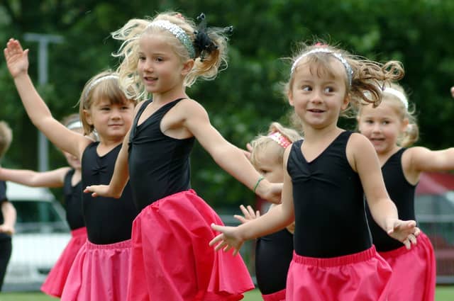 Pop Divas take to the arena at the Ashfield Show - do you recognise any of the dancers?