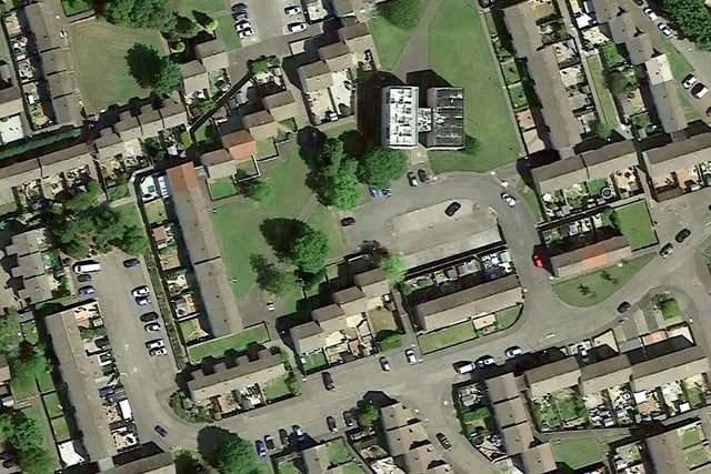 Another photo from Google Maps shows the Kincaidston estate before the explosion.