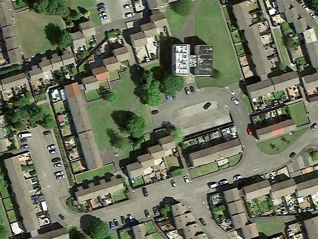 Another photo from Google Maps shows the Kincaidston estate before the explosion.