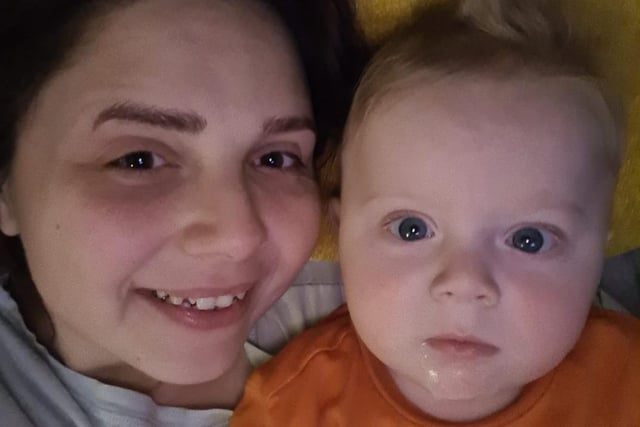 New mum Jody Newton welcomed baby Reggie into the world on April 17, 2020. He spent seven weeks in neonatal unit. He's now nearly nine months old.