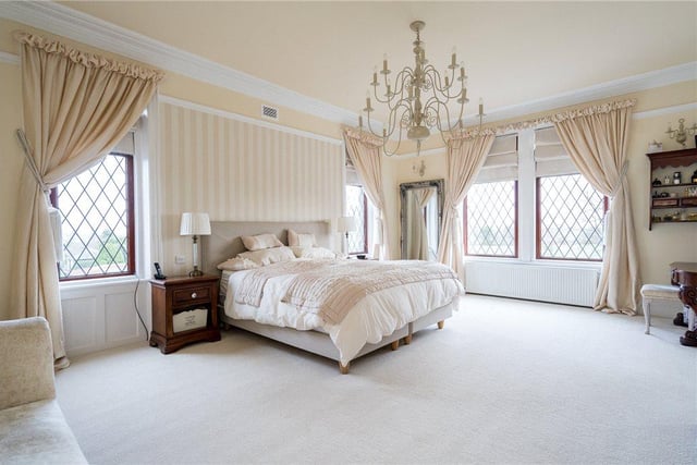 The generous master bedroom is located on the first floor and is generous in size, with its own modern en-suite.