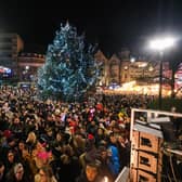 People have reacted to this year's Sheffield City Centre Christmas light switch-on event