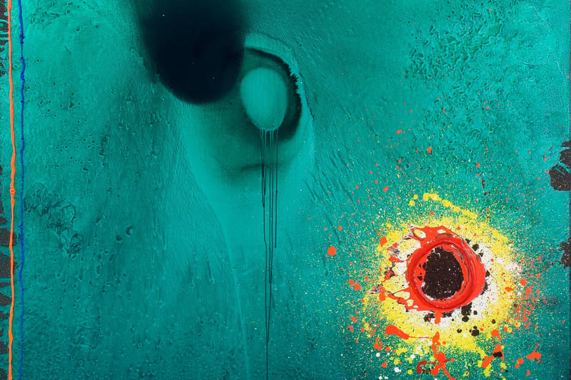 The work of Sheffield artist John Hoyland, celebrated as one of Britain's foremost abstract painters, features in a showcase of some of the final works he created, several of which will be publicly displayed for the first time. John Hoyland: The Last Paintings opens at the Millennium Gallery runs to October 10. 
Pictured: detail of Elegy (For Terry Frost), 2003, Acrylic on canvas © The John Hoyland Estate