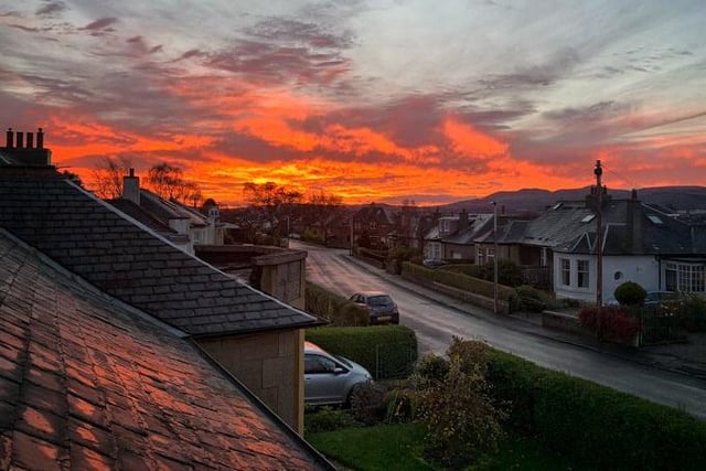 What was that? Not enough pictures of Corstorphine? Here you go. This amazing picture was taken by Rebecca McLennan.
