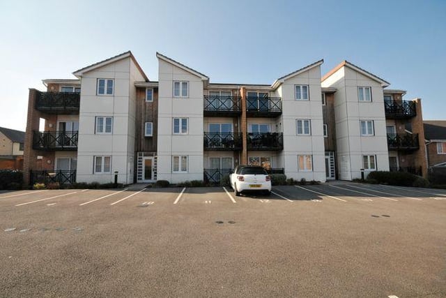 This one bedroom flat has a parking spot and a balcony. Marketed by Redbrik Estate Agents, 01246 920990.