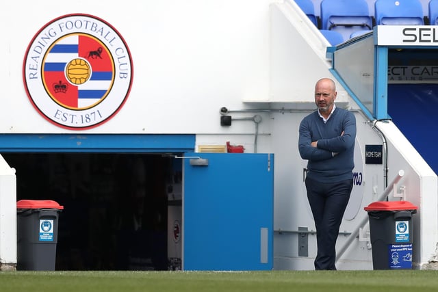 Number of games in management: 40. Best club record: Reading (35%)