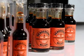Hendersons Relish with your Christmas dinner? You can only be in Sheffield! Picture by Simon Hulme