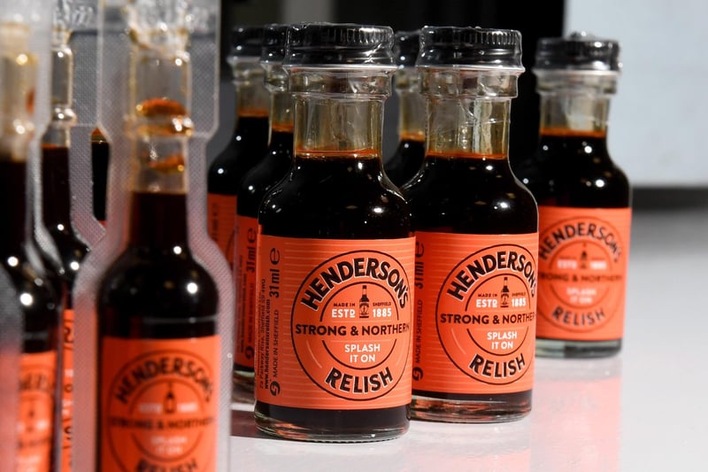 Hendersons Relish with your Christmas dinner? You can only be in Sheffield! Picture by Simon Hulme