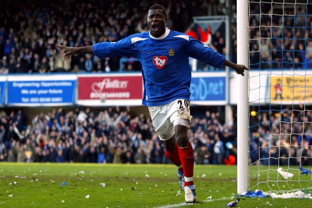 Brought in on loan from Maccabi Haifa in January 2003 to bolster Pompey's top-flight push. The striker certainly did that, bagging seven times before making his move permanent the following summer.