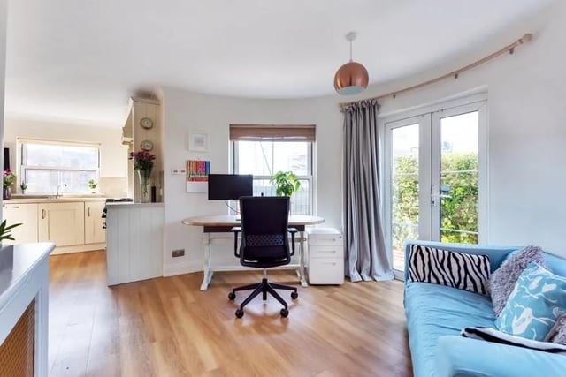 This four bedroom terraced home with views over Camber Dock, Old Portsmouth is on sale for £950,000.