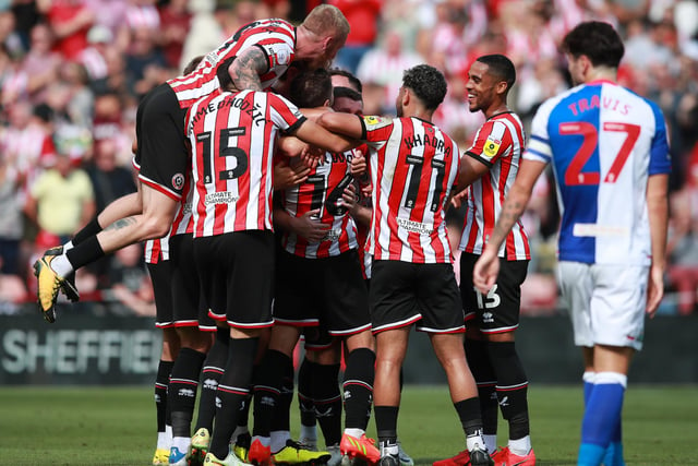 Sheffield United are top of the Championship table after three games: Simon Bellis / Sportimage