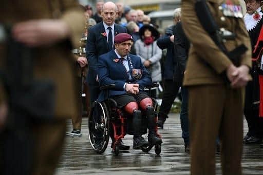 Mr Parkinson, 38, a paratrooper who lost both his legs in a blast in Afghanistan, was praised by fellow veteran Dan Jarvis for helping to secure the funding.