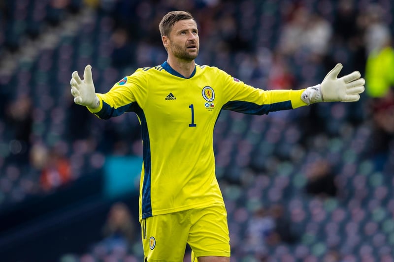 The Derby goalkeeper to keep his place despite question marks over his positioning for Patrick Schick's wonder-strike at Hampden on Monday. (Photo by Craig Williamson / SNS Group)