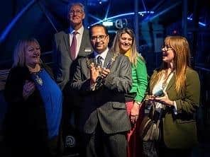 The revamped ‘Air Pavilion’, officially re-opened by Mayor of Rotherham Cllr Tajamal Khan, is one of Magna’s four hands-on exhibition areas where young people can explore the power of the four elements.