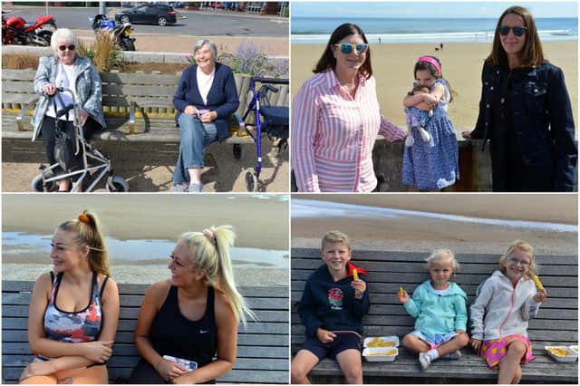 Many people made the most of the dry weather while it lasted and enjoyed a trip to Sunderland's seafront on Monday, August 24.