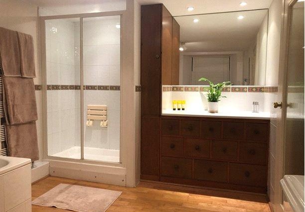 There are three bathrooms spread throughout the property as well, featuring the likes of standing showers and separate baths - no more waiting for someone else to finish in the shower before you can use it