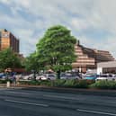 How the proposed new Lidl supermarket off Eyre Street in Sheffield city centre would look (pic: SMR Architects/Lidl)