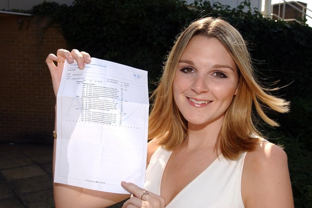 Sam Wade who has triumphed after tragedy by scoring three A's in her A level exams which took place shortly after her mother died back in 2003. Picture: Steve Reid. (034051-37)