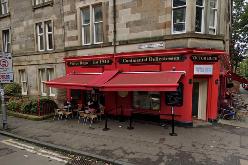Victor Hugo is an Edinburgh institution, with several branches across the Capital offering tasty continental treats. Their shop at Livingston Drive is popular for picnickers at the nearby Meadows.