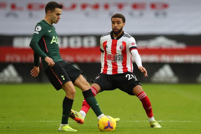 Jayden Bogle has made a big impression since breaking into the Sheffield United starting XI. Simon Bellis/Sportimage
