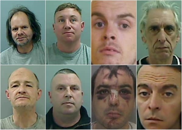 Just some of the Hartlepool and East Durham criminals who received lengthy jail terms in 2021.